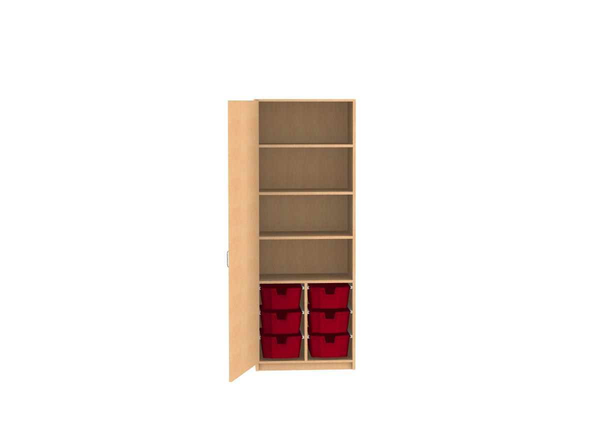 Materialschrank für 12 CS1 oder 6 CS2 Boxen