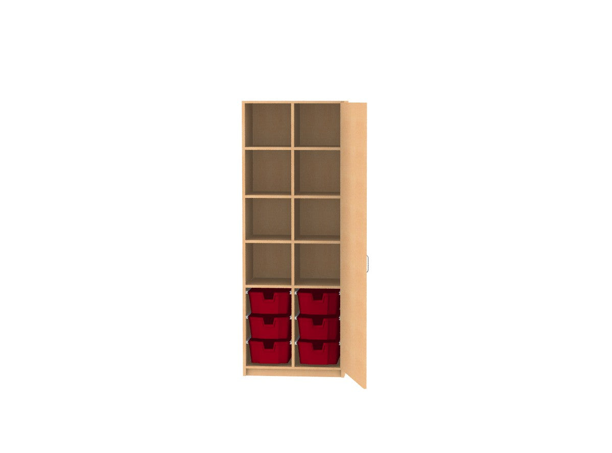 Materialschrank für 12 CS1 oder 6 CS2 Boxen