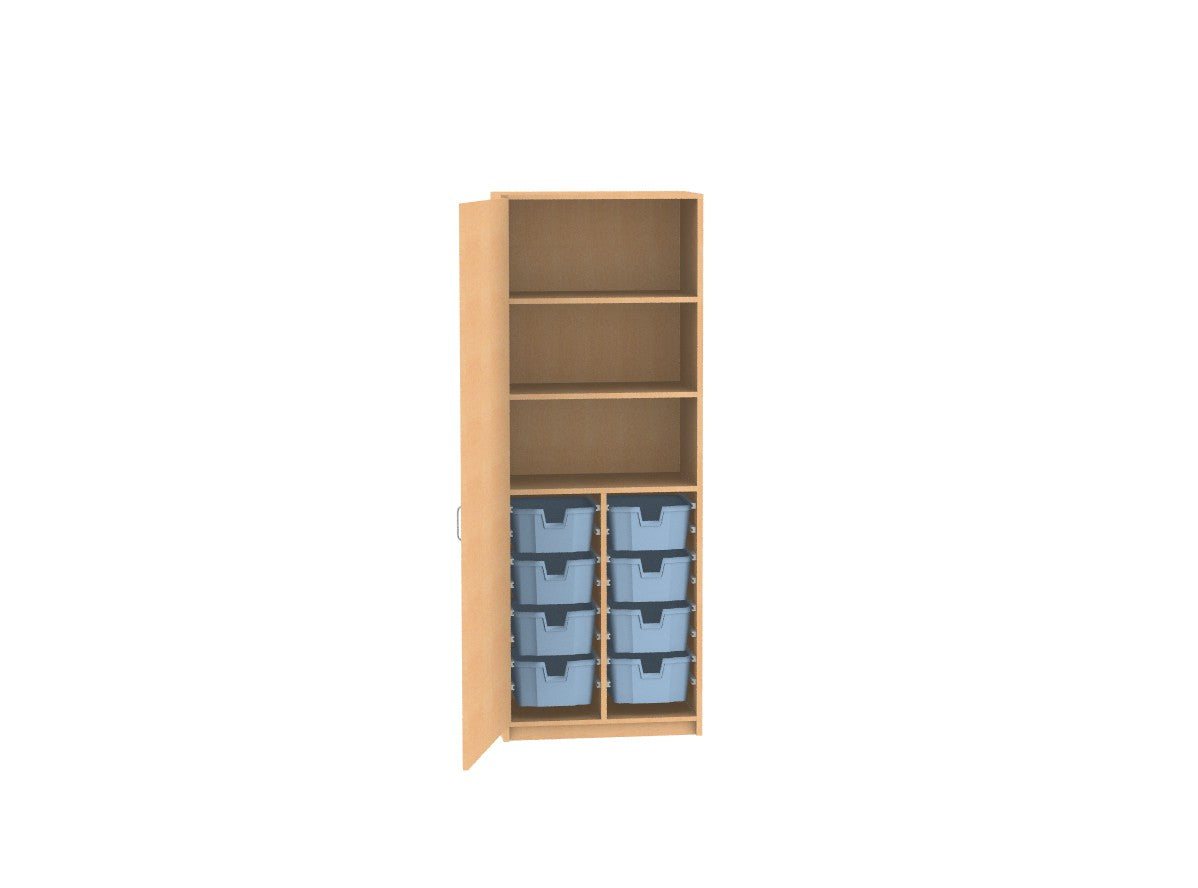 Materialschrank für 16 CS1 oder 8 CS2 Boxen