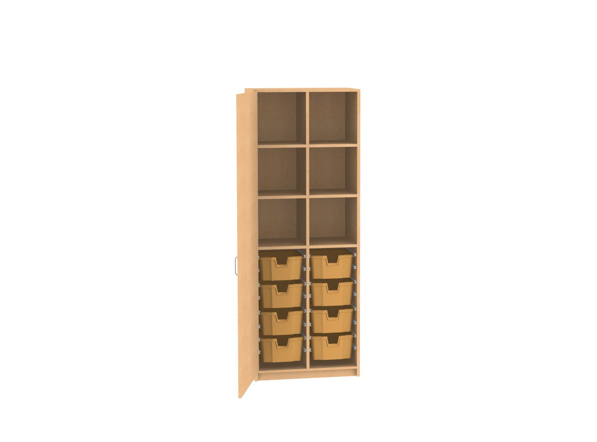 Materialschrank für 16 CS1 oder 8 CS2 Boxen