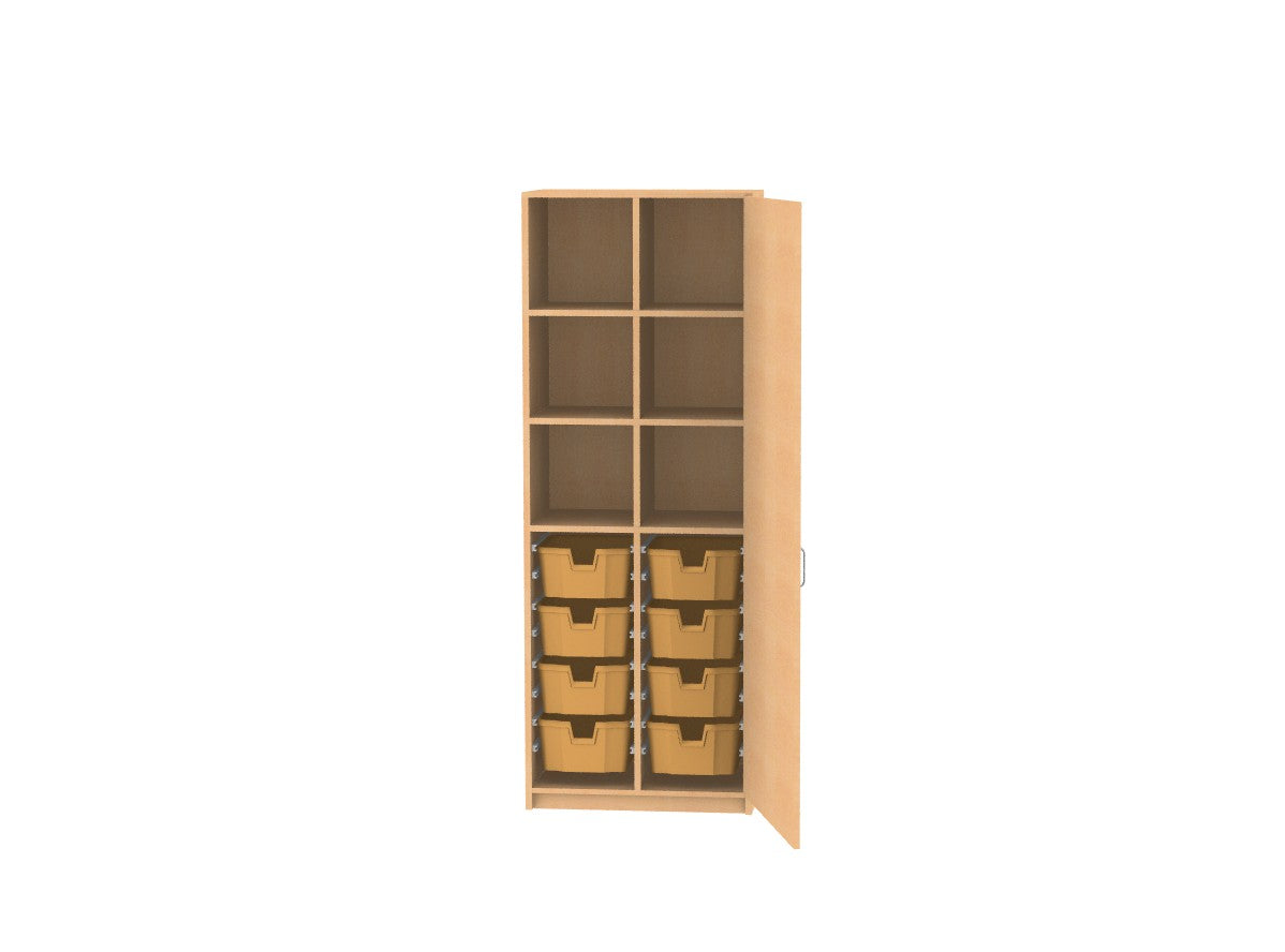 Materialschrank für 16 CS1 oder 8 CS2 Boxen
