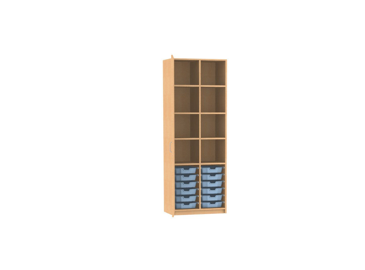 Materialschrank für 12 CS1 oder 6 CS2 Boxen