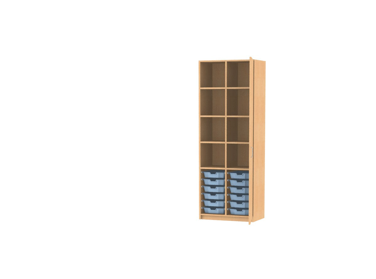 Materialschrank für 12 CS1 oder 6 CS2 Boxen