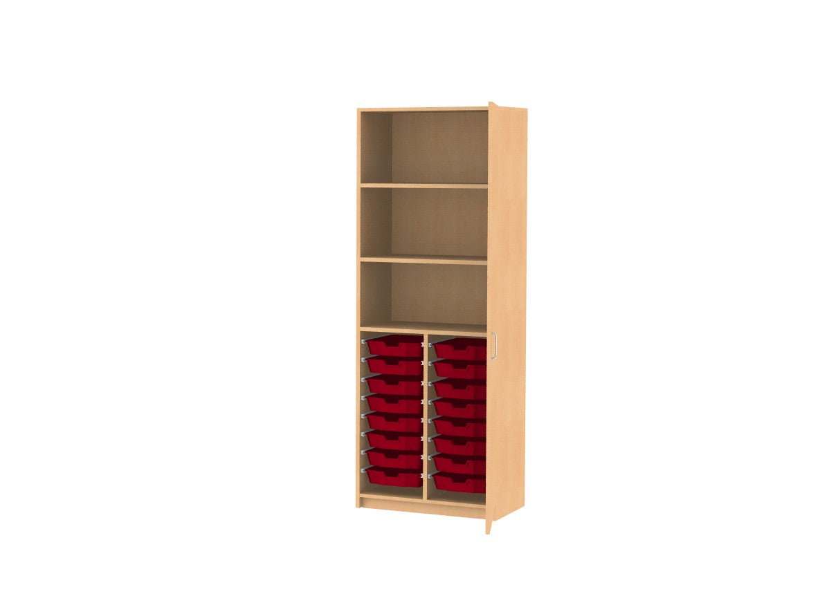 Materialschrank für 16 CS1 oder 8 CS2 Boxen