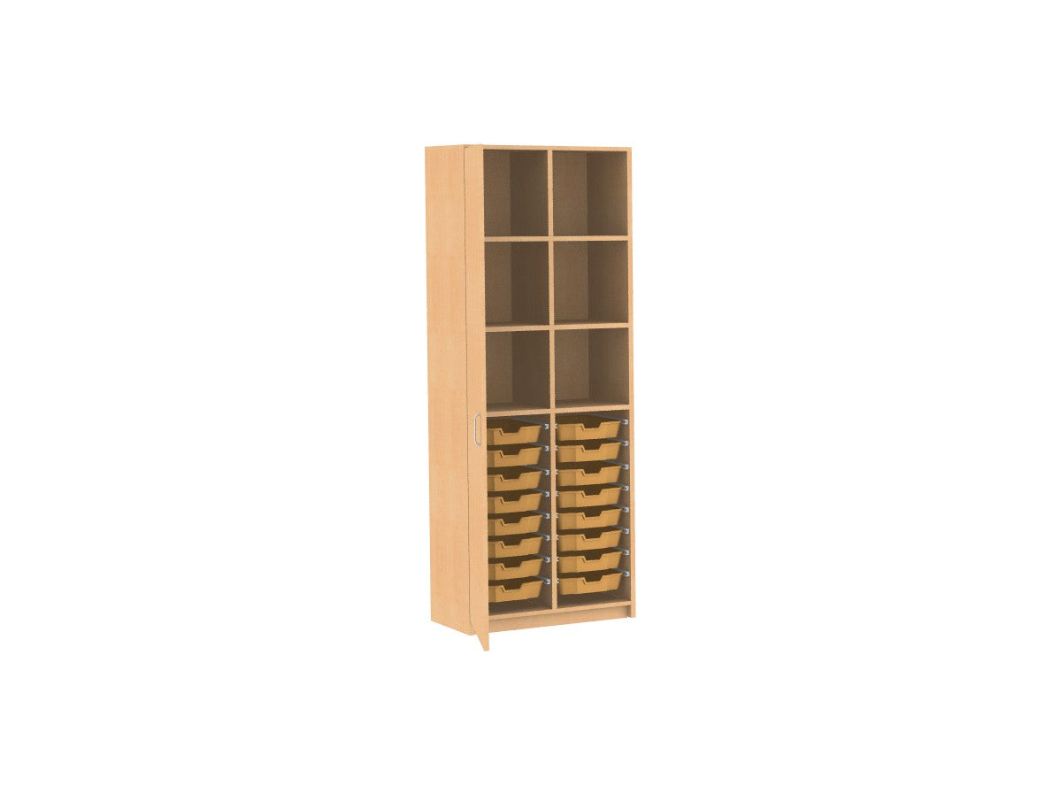 Materialschrank für 16 CS1 oder 8 CS2 Boxen