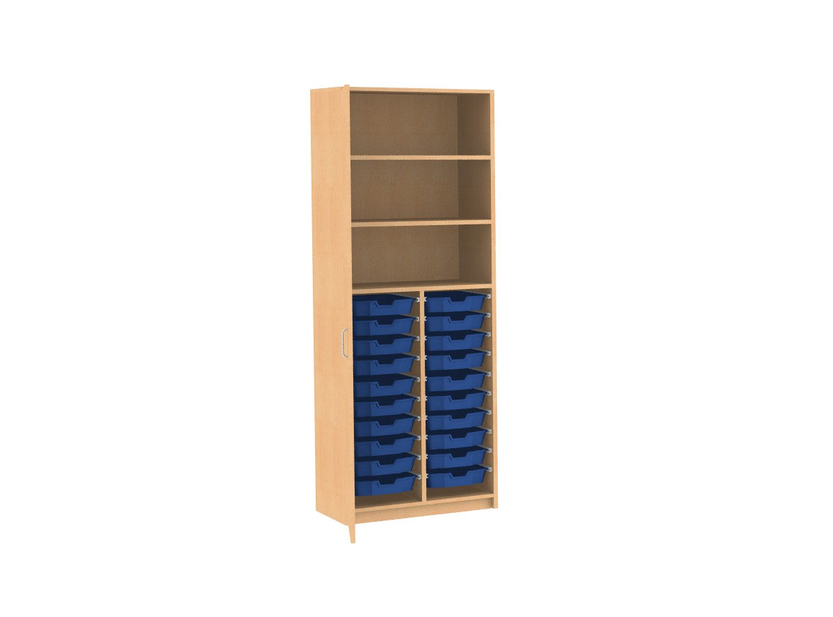 Materialschrank für 20 CS1 oder 10 CS 2 Boxen