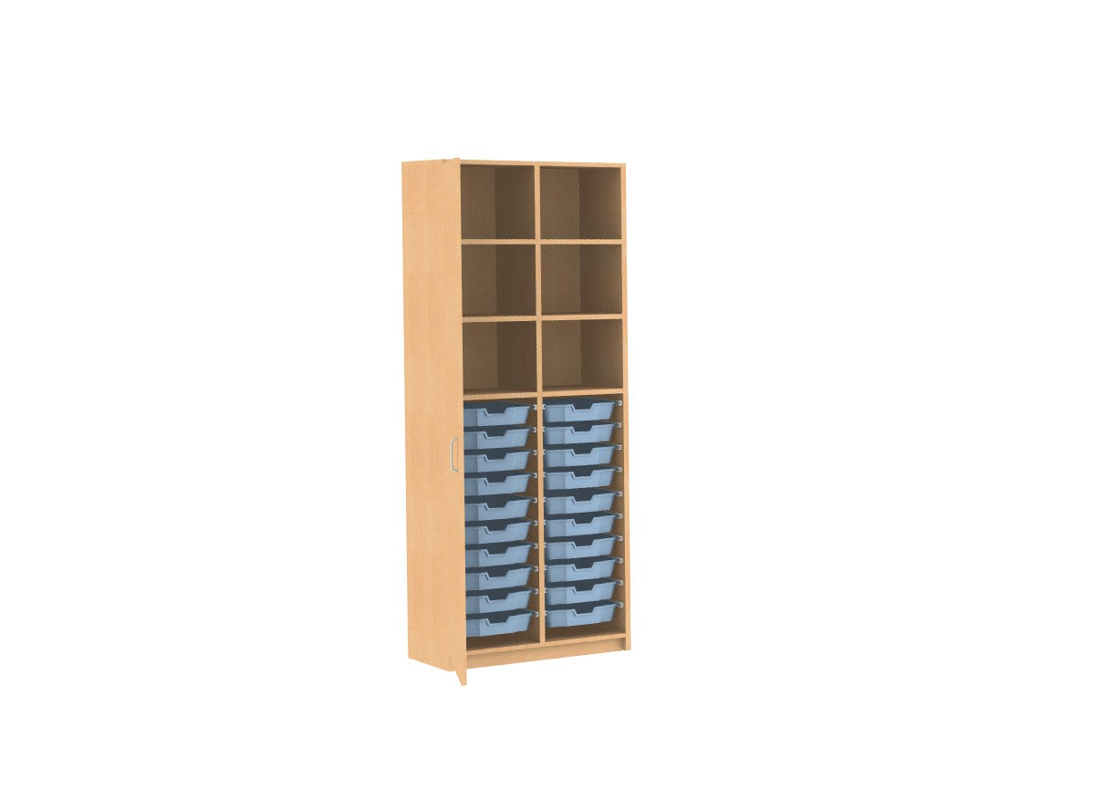 Materialschrank für 20 CS1 oder 10 CS 2 Boxen