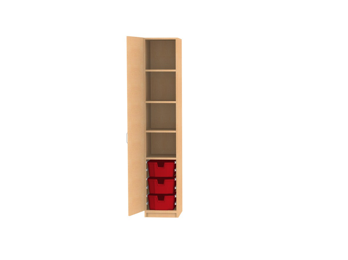 Materialschrank für 6 CS1 oder 3 CS2 Boxen