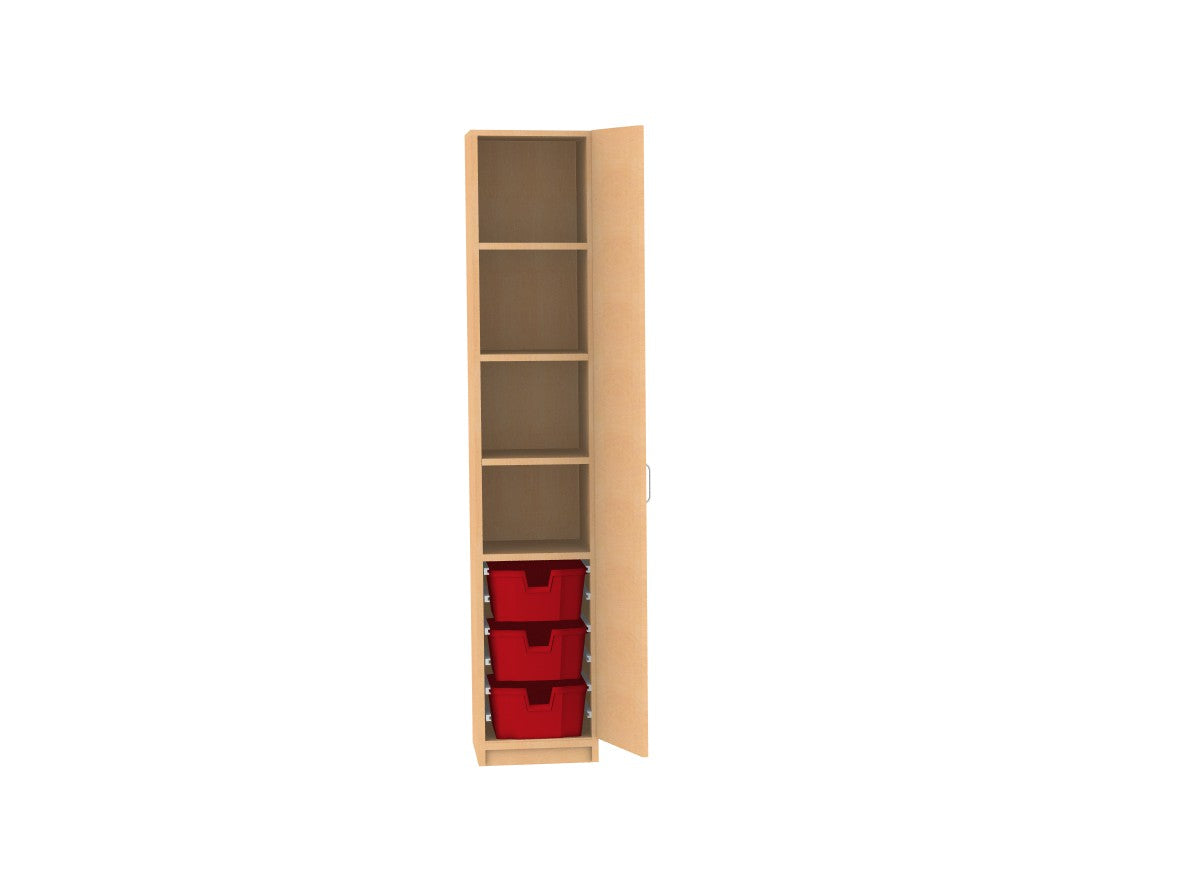Materialschrank für 6 CS1 oder 3 CS2 Boxen