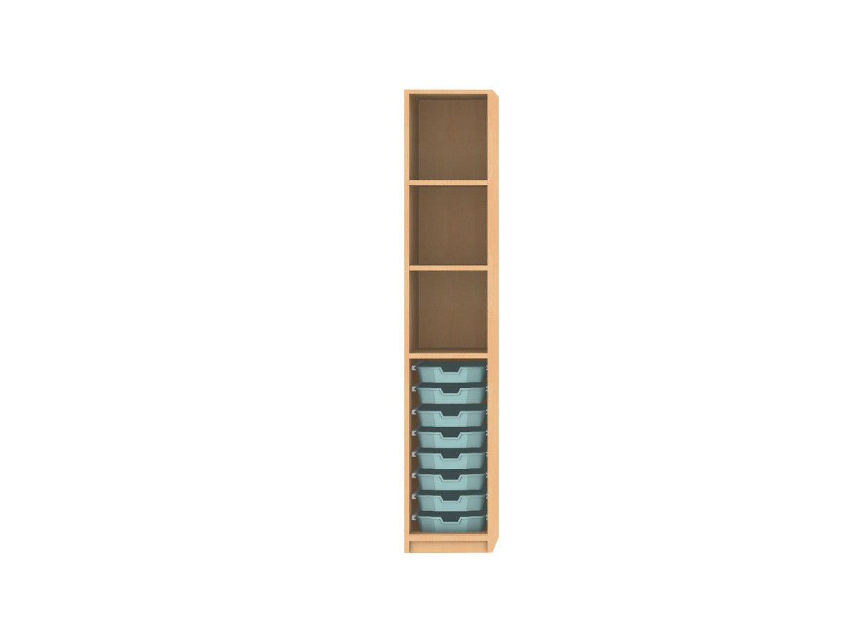 Materialschrank für 8 CS1 oder 4 CS2 Boxen