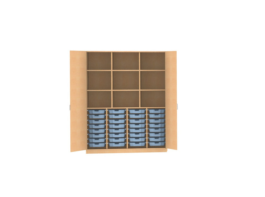 Materialschrank für 32 CS1 oder 16 CS2 Boxen