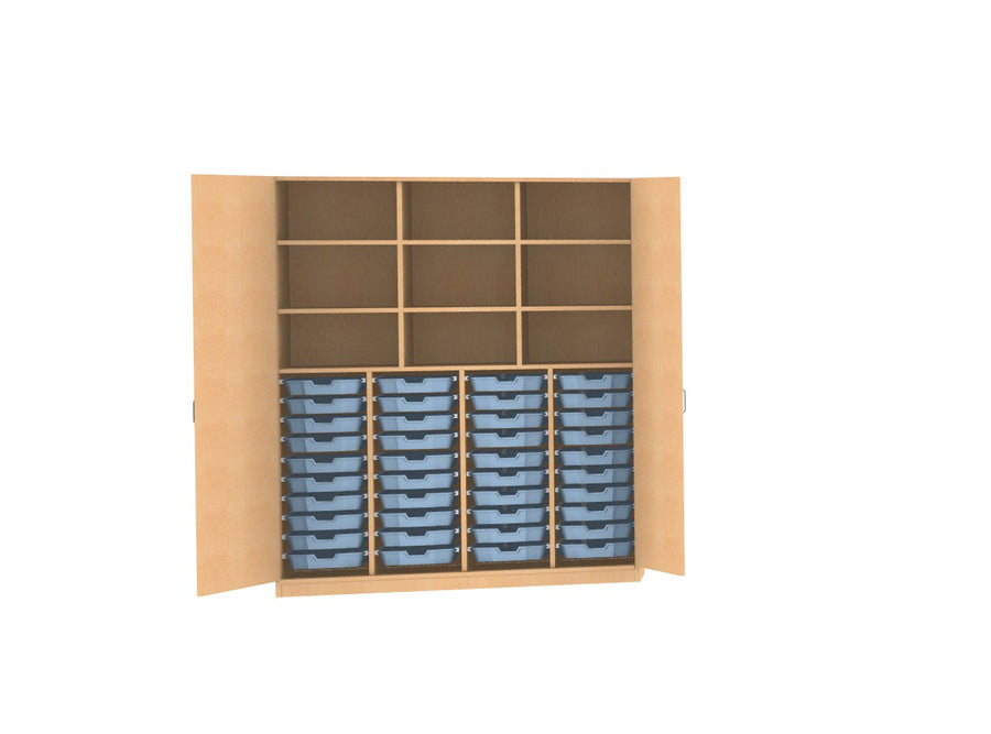 Materialschrank für 40 CS1 oder 20 CS2 Boxen