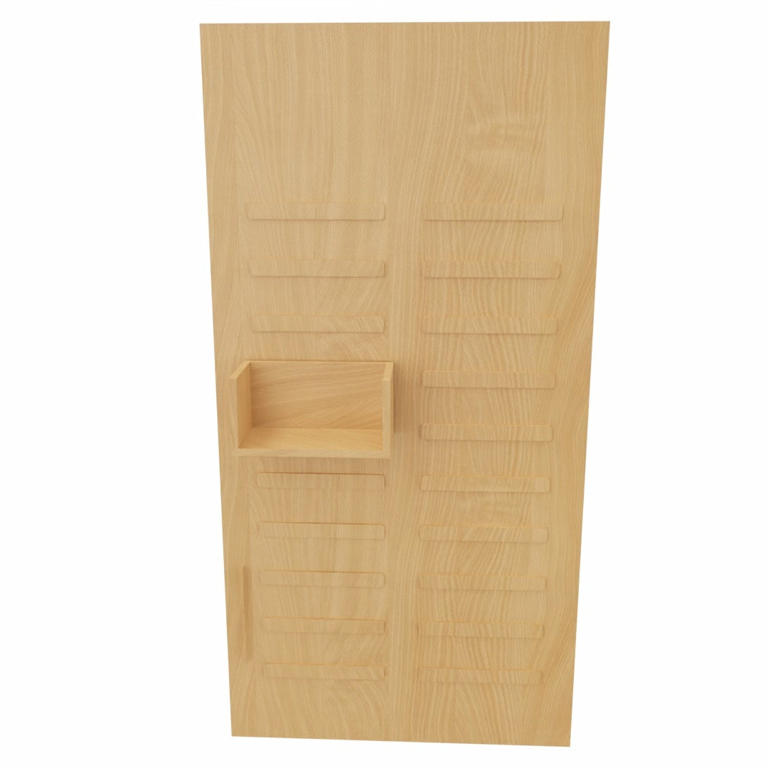 Möbel für Kindergarten aus Holz Wandarbeitsplatz ModulaMaxx zur variablen Gestaltung zum Spielen Malen oder Basteln