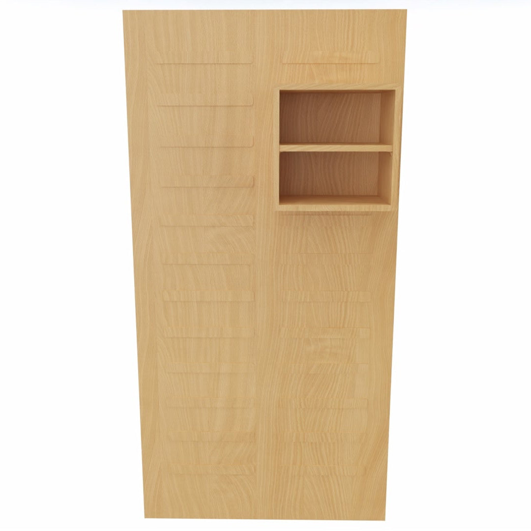 Möbel für Kindergarten aus Holz Wandarbeitsplatz ModulaMaxx zur variablen Gestaltung zum Spielen Malen oder Basteln