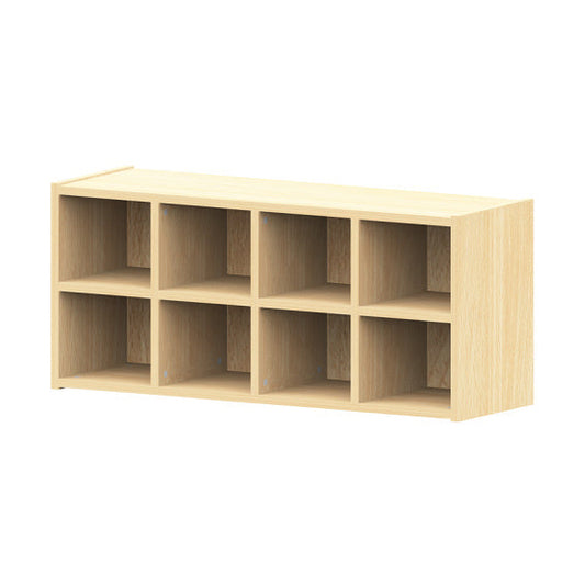 Kita Möbel Windelregal Buche Hell 8 Fächer 102x45x32 cm
