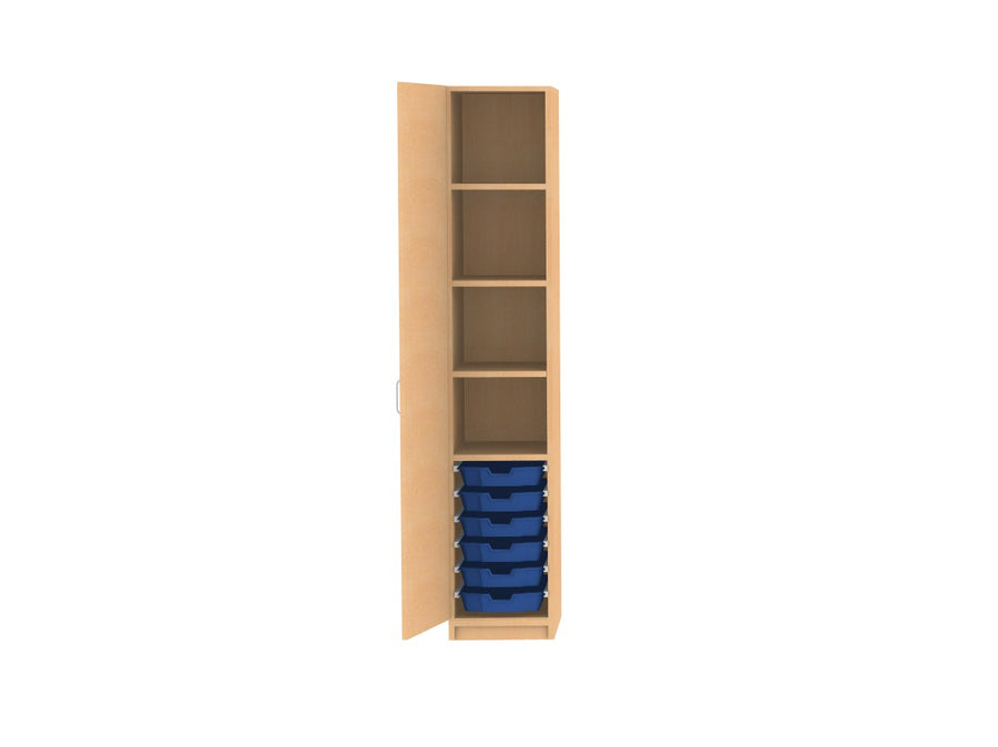 Materialschrank mit 6 CS1 Boxen
